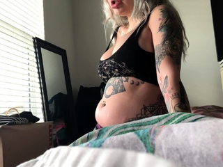 Solo masturbation of a attractive amateur blonde