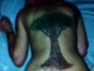 Tattooed Raven Fucked