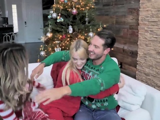 Teen foster daughters unique christmas celebration