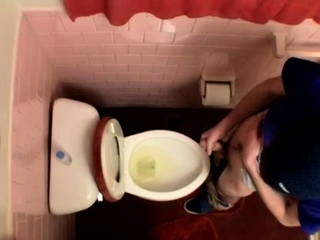 Teen male celebrity pissing gay Unloading In The Toilet