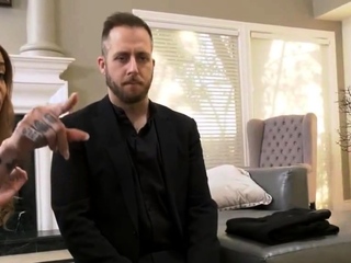 wife squirt and sex with black in front of husband