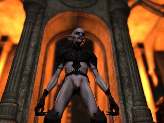 A attractive lady gets fucked challenging by a demon Zepar in the castle