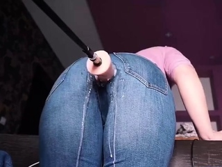 Significant Butt Significant Tit Housewife Creaming Pussy Orgasms in her