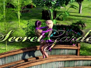 Huge tits babe fucked by a blonde futa in a 3d animation