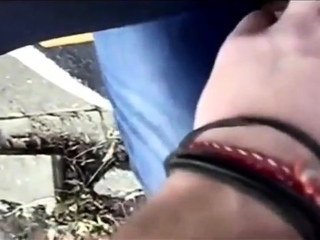 Fingering a chick on a parkbench