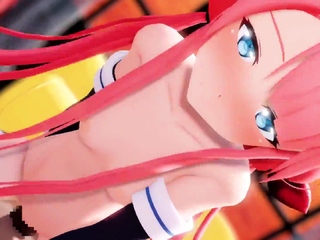 Foxy 3D Superwoman bounces up and down on a cock