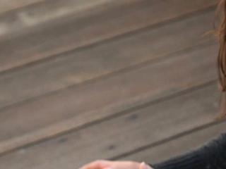 Gal Renee P. is gently fingering her tight putz