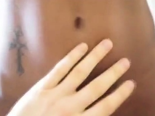 Girl Riding a Difficult Cock Close Up