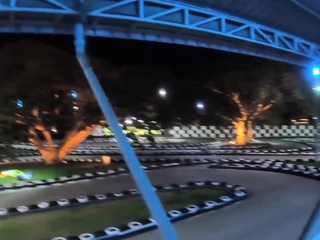 Homemade porn video right after go karting