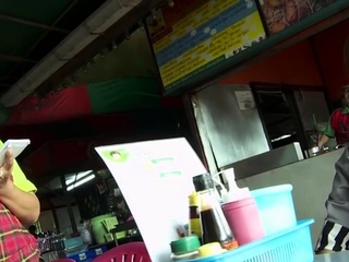 Pole sucking by an ambitious redhead minx