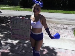 She does a lot of factors to raise revenue for her group