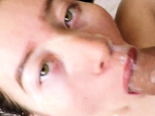 Skinny ebony latina anal gets fed Large dick