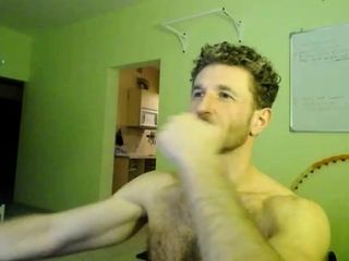 Solo masturbation and gay climax