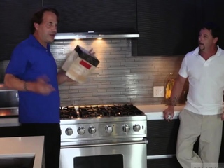 Teen electro and brunette workplace Film Evening Madness