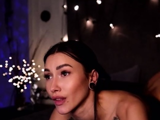 Wild Girl Brunette Solo Masturbation