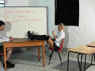 ballbusting, Blonde, Domination, Foot Fetish, blonde chick,