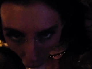 Brunette hookup amateur blowjob and dirtytalk sexdate