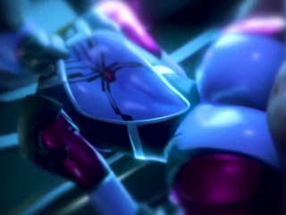 Cartoon 3D heroes fucking tough