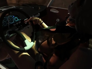 Cartoon ebony chick gets banged difficult