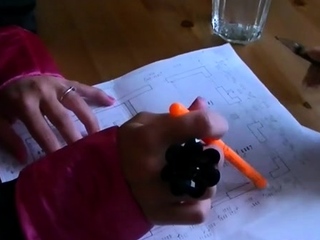 Golden showers queen drinks piss and sucks a most significant cock