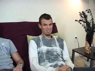 Guys coming on every other gay 1st time He guessed it