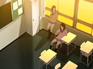 Hentai chick enjoys anal sex at the fitness center