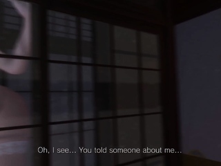 Japanese enormous tits 3D MILF handjob