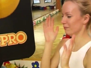 Lesbian strap on anal Cindy and Amber pulverizing each and every other