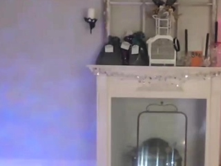 Shaved pussy blonde Tasha Reign with massive boobs goes solo