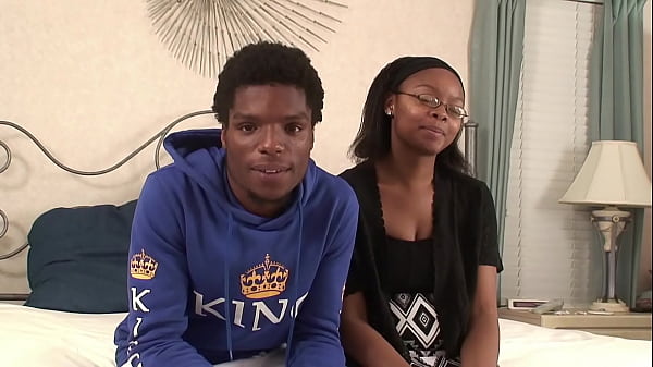 Amateur ebony chick gets fucked really hard by her boyfriend