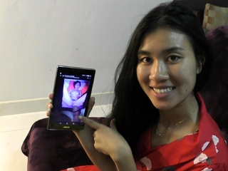 Amateur striptease and Solo masturbation