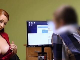 Desirable slut deepthroats and fucks properly