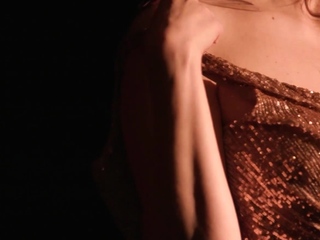 Large all-natural tits mature redhead model