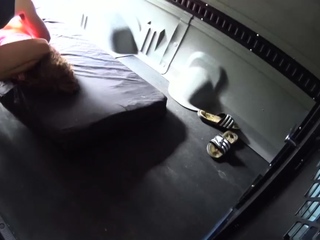 Blonde teen girls Lizzie Bell went out for a plain stroll. She