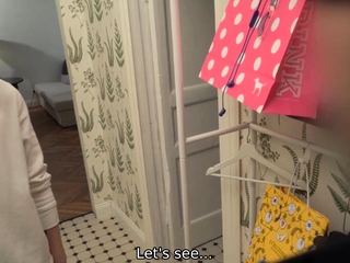 DEBT4k. Bimbo debtor nailed by bank collector