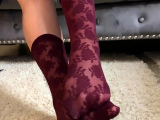 Exotic brunette hardcore foot fetish fuck