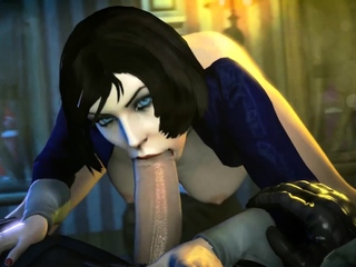 Games Characters Gets a Large Cock in Their Small Mouth