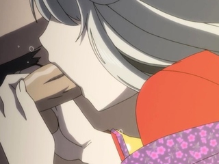 Hentai chick enjoys anal sex at the health club