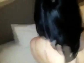 Korean girl moans in delight