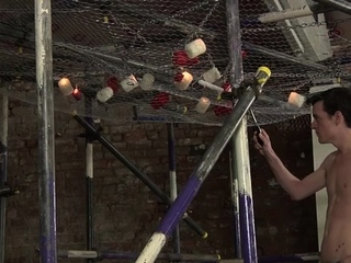 Male nipple bondage feasible gay xxx Sean is a true