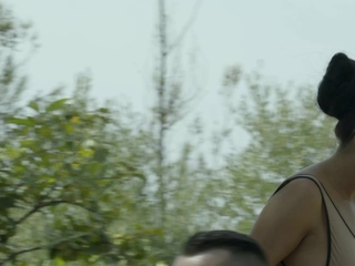 MARISKAX Mariska requires on two dicks outdoors