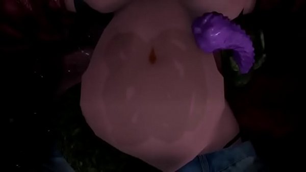 [MMD R-18] Attractive Nerdy Girl Gets Groped and Creamed by t. Demon
