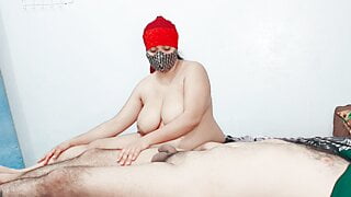 Niqab Queen Cum With Blowjob