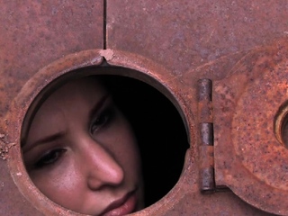 Passionate redhead diva decided to show her taco