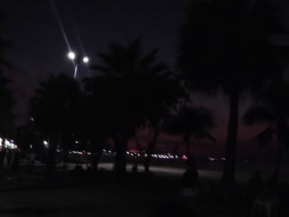 Ideal evening stroll and incredible handjob