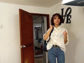 Petite Bohemian Arya Facial Following Anal