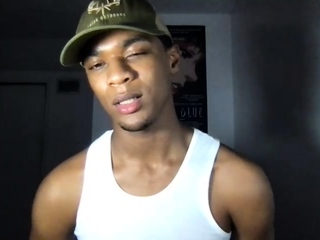 Solo Black Gay Masturbation Jerk Off
