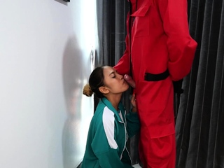 Squid Game for amateurs lead to anal sex