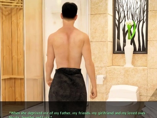 Two 3d cartoon cuties are prepared for their bath