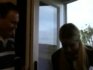 Two Old Farts Shave And Fuck A Young Pussy